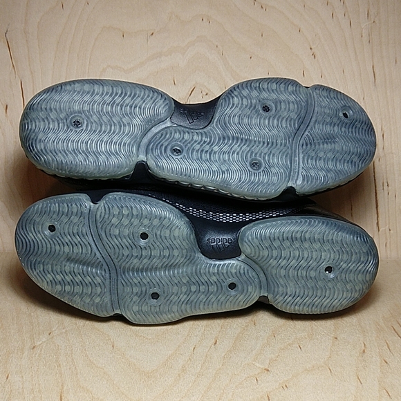 Adidas Alive LT Black midtop basketball shoes 10.5 - Picture 7 of 8